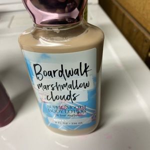 Bath and body works boardwalk marshmallow clouds body lotion